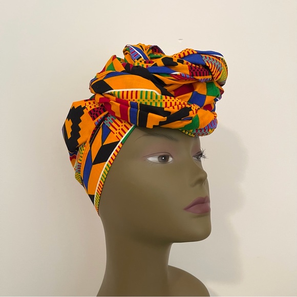 African Print Ankara Headwrap - Picture 4 of 7